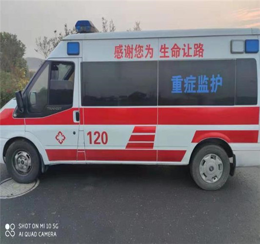 宁明救护车出租服务案例3